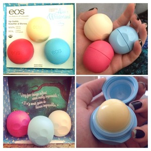 My eos lip balms arrived today :) I'm in love.