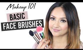 Makeup 101: Basic Face Brushes