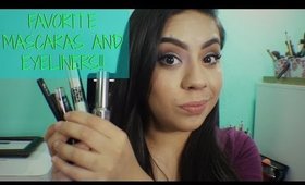 Favorite High End Eyeliners and Mascaras!