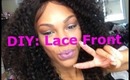 Teyanna Taylor Inspired/ DIY: Lace front wig using Top Closure