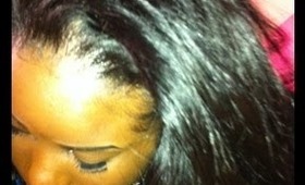 Ivy's original No part closure method!!! Princess Hair Shop Virgin Indian loose curly/wavy