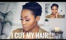 I CUT MY HAIR + ADDRESSING A REALLY IMPORTANT ISSUE | DIMMA UMEH