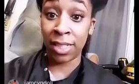 My 100k giveaway winner!!! It’s her instagram now!!! I GAVE MY PAGE AWAY!