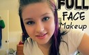 Full Face Makeup | Teal Eyes