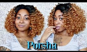 Sensationnel Empress Curly Blonde Swiss 4X4 Silk Based  Lace Wig ♡ PORSHA  Epic Wig Tutoria