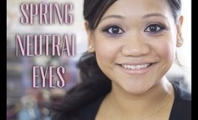 Spring Neutral Eyes Featuring ItsJudyTime Palette