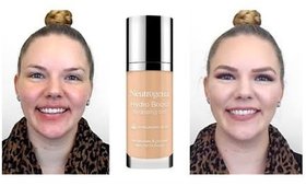 First Impression & Follow Up: Neutrogena Hydro Boost Foundation