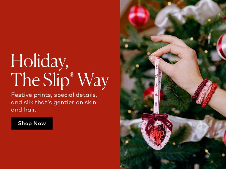 Slip puts a seasonal spin on its signature silk with limited-edition prints, rich shades, and giftable details. Shop the collection now on Beautylish.com