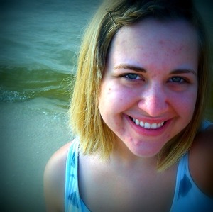 Me on the beach last month. :)