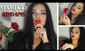 'Cut Crease' Morticia Addams Makeup Tutorial | Naked Smoky Palette | Friday the 13th