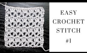Easy Crochet Stitch #1