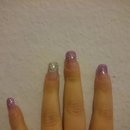 glitter nails