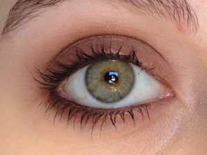 Simple brown smokey eye :)