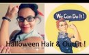 GRWM  ♥ Rosie the Riveter , Hair & Outfit ! Ѽ | anissalove234