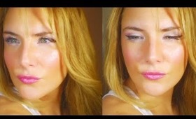 Pretty in Posietint Pink!  A Romantic Look | TheInsideOutBeauty.com by Heidi