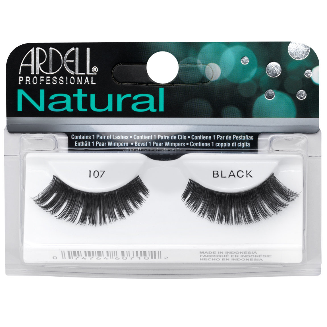 Ardell Natural Lashes 107 Black alternative view 1.