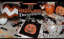 DIY Halloween Decoration Ideas! - Chevron Pumpkin, Spooky Garland & Trick or Treat Bag
