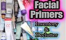 Facial Primer Inventory & Declutter