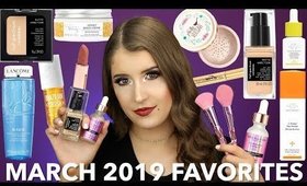 MARCH 2019 BEAUTY FAVORITES | MAKEUP, SKINCARE, & MORE!