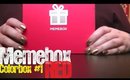 Memebox - Colorbox #1 Red Unboxing & Discount code
