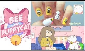 Bee and PuppyCat Nail Art