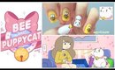 Bee and PuppyCat Nail Art