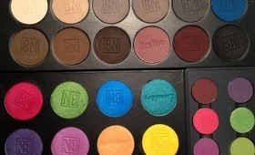 HAUL UP CLOSE : Mac Pro Eye Shadow & Ben Nye Eyeshadow Pallets