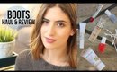 Boots (Drugstore) Beauty Haul & Review | Lily Pebbles