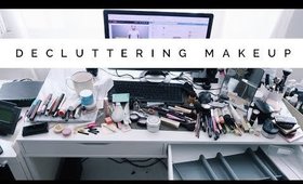 Decluttering my MAKEUP Collection Pt 1. | Alexa LIKES