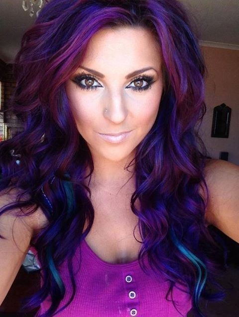 Purple Hair!!! | Najari M.'s Photo | Beautylish