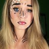 pop art/comic makeup