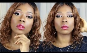 Rose Gold Glam Makeup| KULCHICBEAUTY