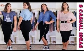 8 Casual Pencil Skirt Outfits | Bailey B.