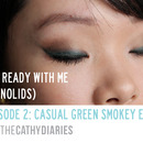 Get Ready with Me (Monolids) - Episode 2: Casual Green Smokey Eyes