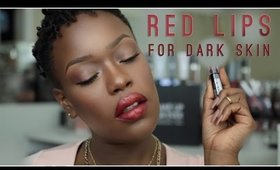 *NEW 2015* RED Lipstick for WOC & Dark SKin