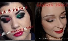 Twisted Christmas "Nice" Makeup Tutorial: Collaboration with BeautyByTaime!