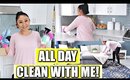 ALL DAY DAY CLEAN + ORGANIZE WITH ME! | Spring Clean With Me 2019!