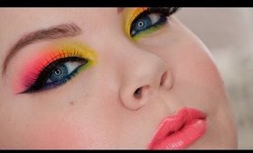 SKITTLES MAKEUP! CYOA Melt Radioactive Stack Tutorial