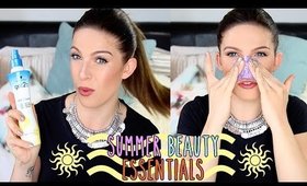 Summer Beauty Essentials |HOLLIE WAKEHAM