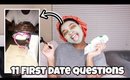 REVEAL A GUYS SECRET INTENTIONS  (11 Questions YOU MUST Ask On A First Date) | Mask and Chat