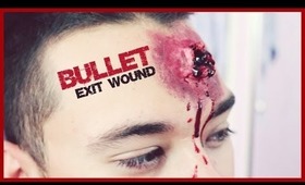 Bullet Exit Wound (Last Minute Halloween Tutorial)