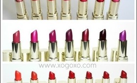 Milani COLORstatement Lipsticks SWATCHES