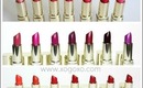 Milani COLORstatement Lipsticks SWATCHES