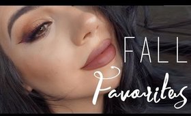 Mid Fall Beauty Favorites '16 | QuinnFace