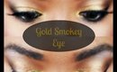 Gold Smokey Eye Tutorial Talk Through