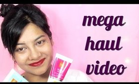 Mega Haul Video | Indian Beauty Guru|  Seeba86