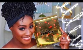 The Best Subscription Box For Black Women! | Luxury Black Owned Products UNBOXING! |ZaaBox| Shlinda1