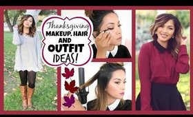 Thanksgiving Makeup, Hair + Outfit Ideas! 2014