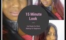 Makeup for Beginners - Quick & Easy Look in 5 Steps (Simple Everyday Look)  | Kay's Ways