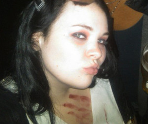 Halloween - Evil Alice or Malice In Wonderland is anyone knows her. Lots of fake blood! <3